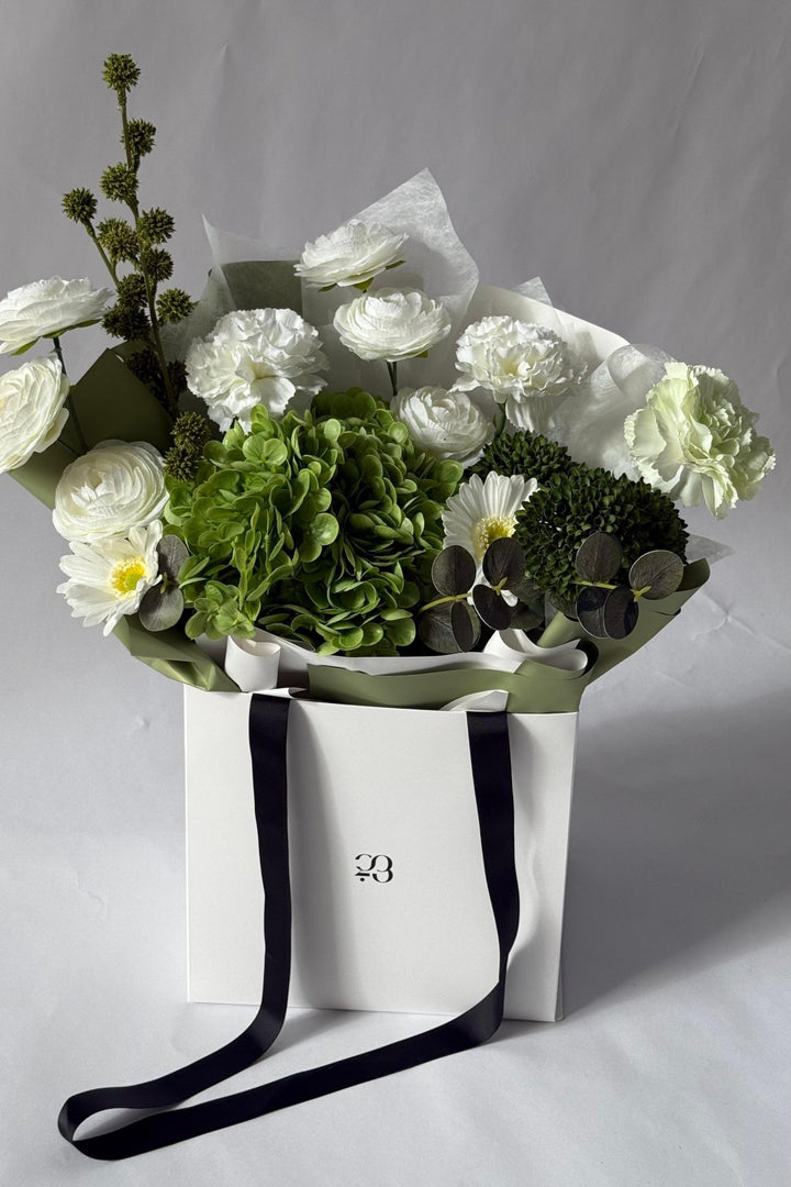 Artificial Bouquet - Twenty Three Flowers & Chocolate