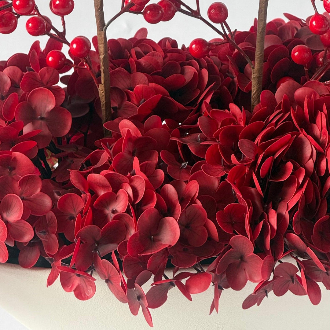 Marron Vase - Twenty Three Flowers & Chocolate