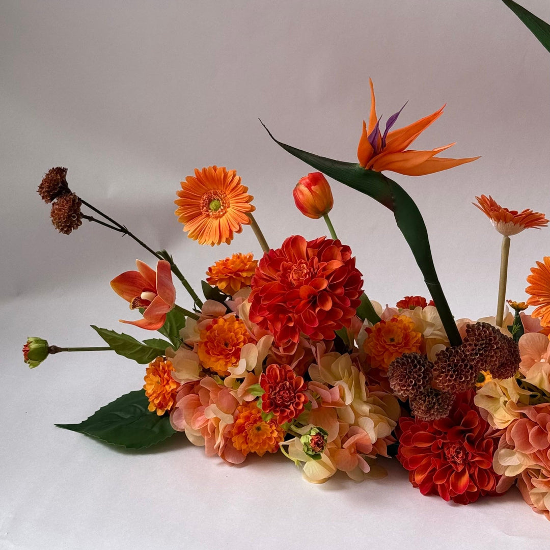Orange Centerpiece (60cm) - Twenty Three Flowers & Chocolate