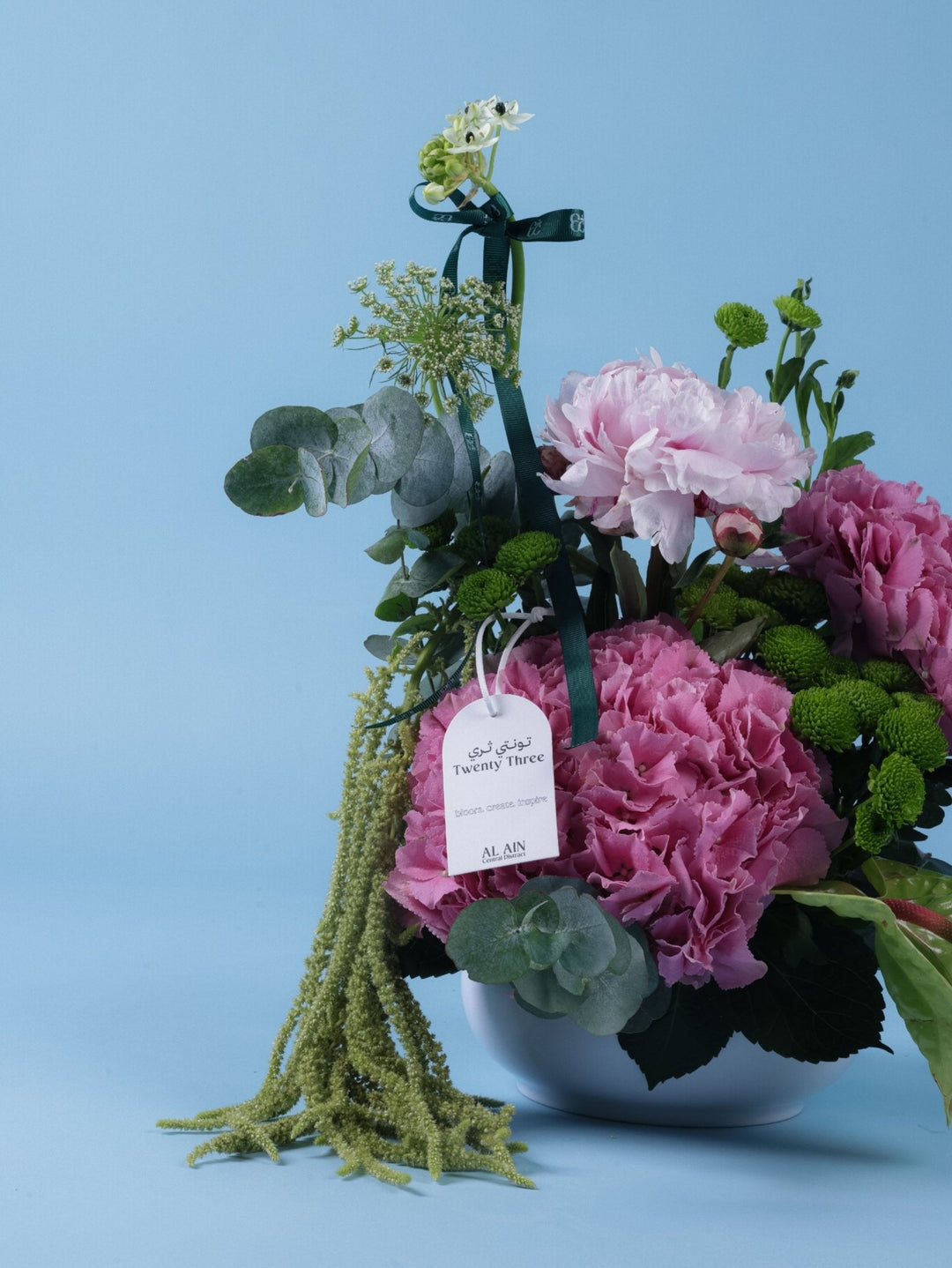 Pink Bliss Vase - Twenty Three Flowers & Chocolate