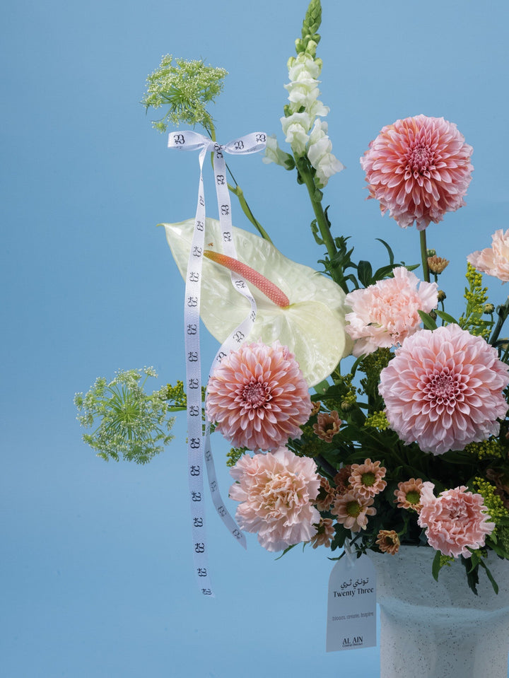 Pink Crush Vase - Twenty Three Flowers & Chocolate