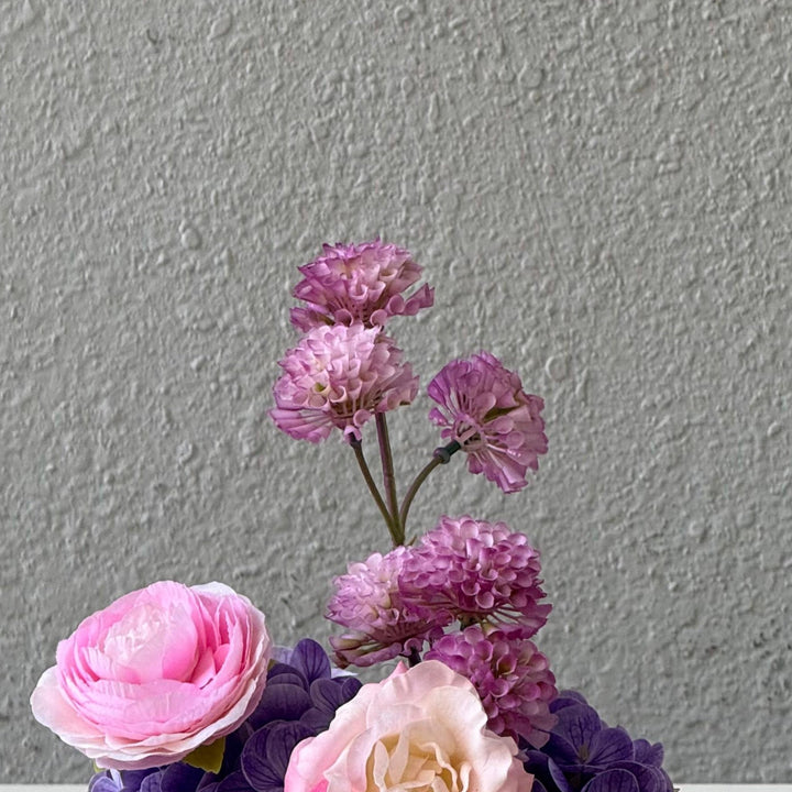 Pink & Puprle Centerpiece (20cm) - Twenty Three Flowers & Chocolate