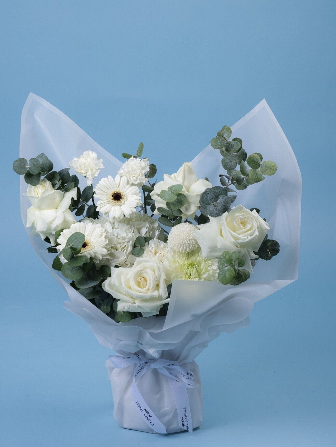 Pure Grace Bouquet - Twenty Three Flowers & Chocolate