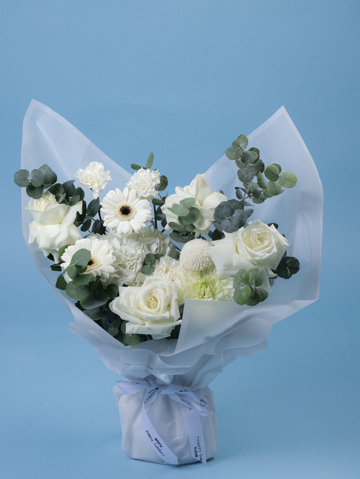 Pure Grace Bouquet - Twenty Three Flowers & Chocolate