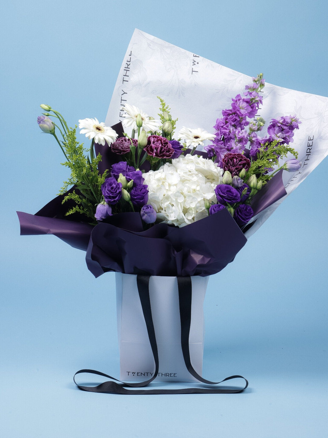 Royal Breeze Bouquet - Twenty Three Flowers & Chocolate