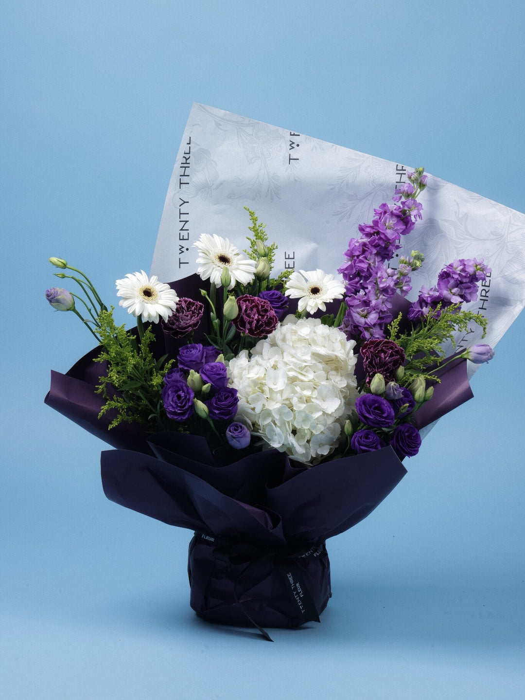 Royal Breeze Bouquet - Twenty Three Flowers & Chocolate