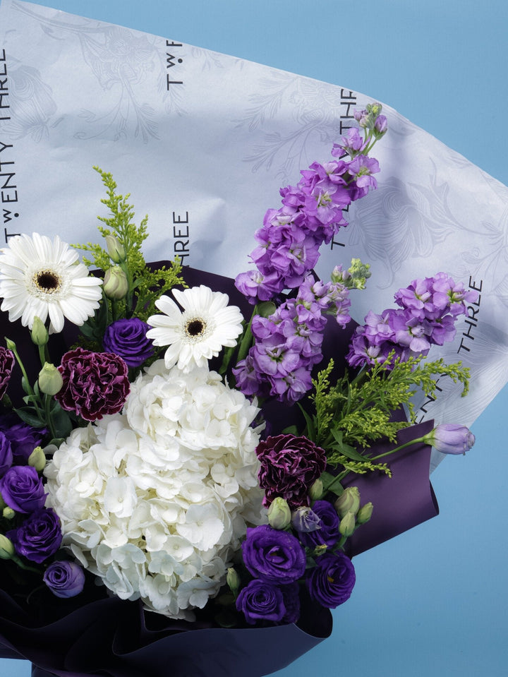Royal Breeze Bouquet - Twenty Three Flowers & Chocolate