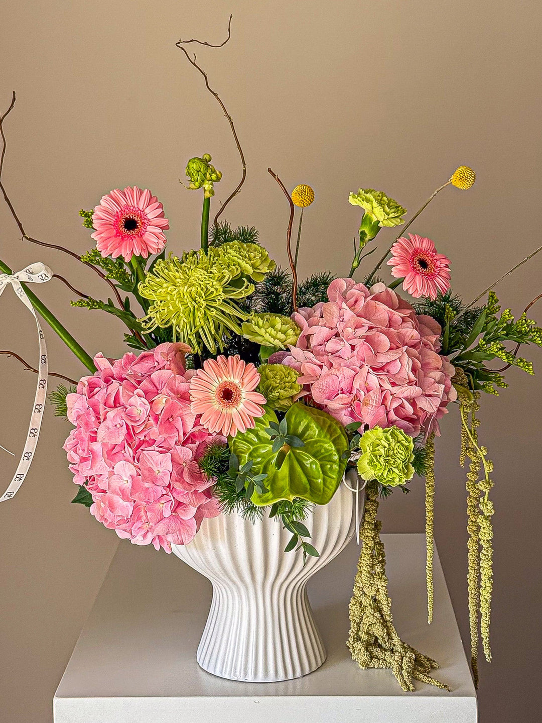 Spring Symphony Vase - Twenty Three Flowers & Chocolate