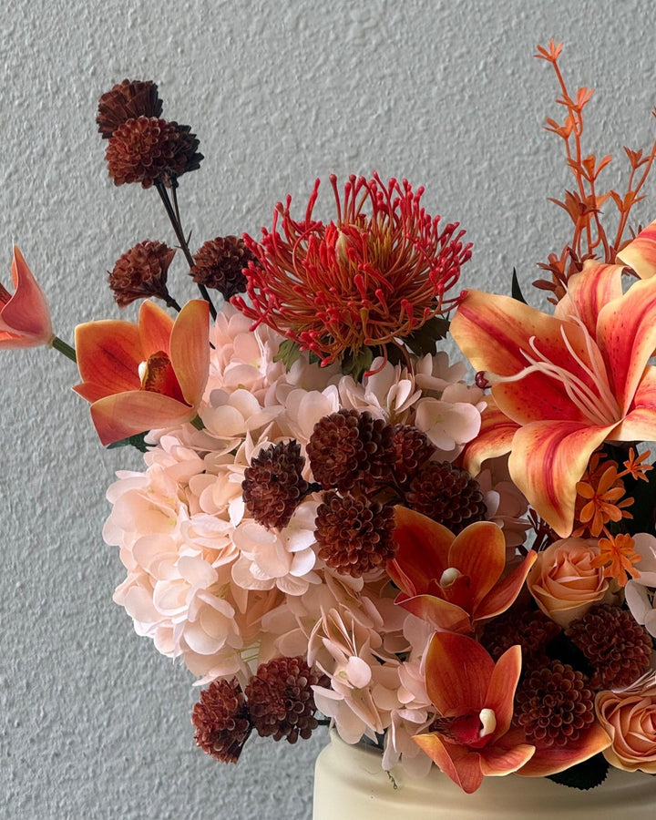 Vase - Twenty Three Flowers & Chocolate