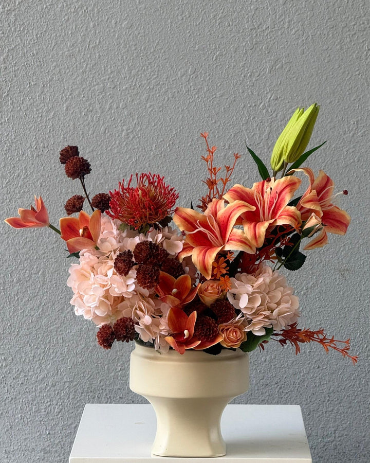 Vase - Twenty Three Flowers & Chocolate