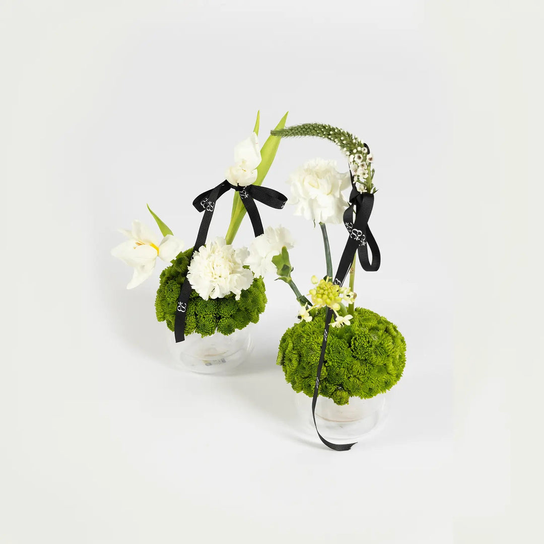 VASE PACKAGE (2 PIECES) - Twenty Three Flowers & Chocolate